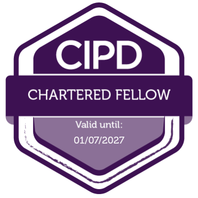 CIPD chartered Fellow 26-27 digital badge