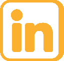 LinkedIn Yellow LinkedIn Icon